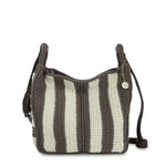 The Sak Los Feliz Crossbody - Hand Crochet - Mushroom Stripe