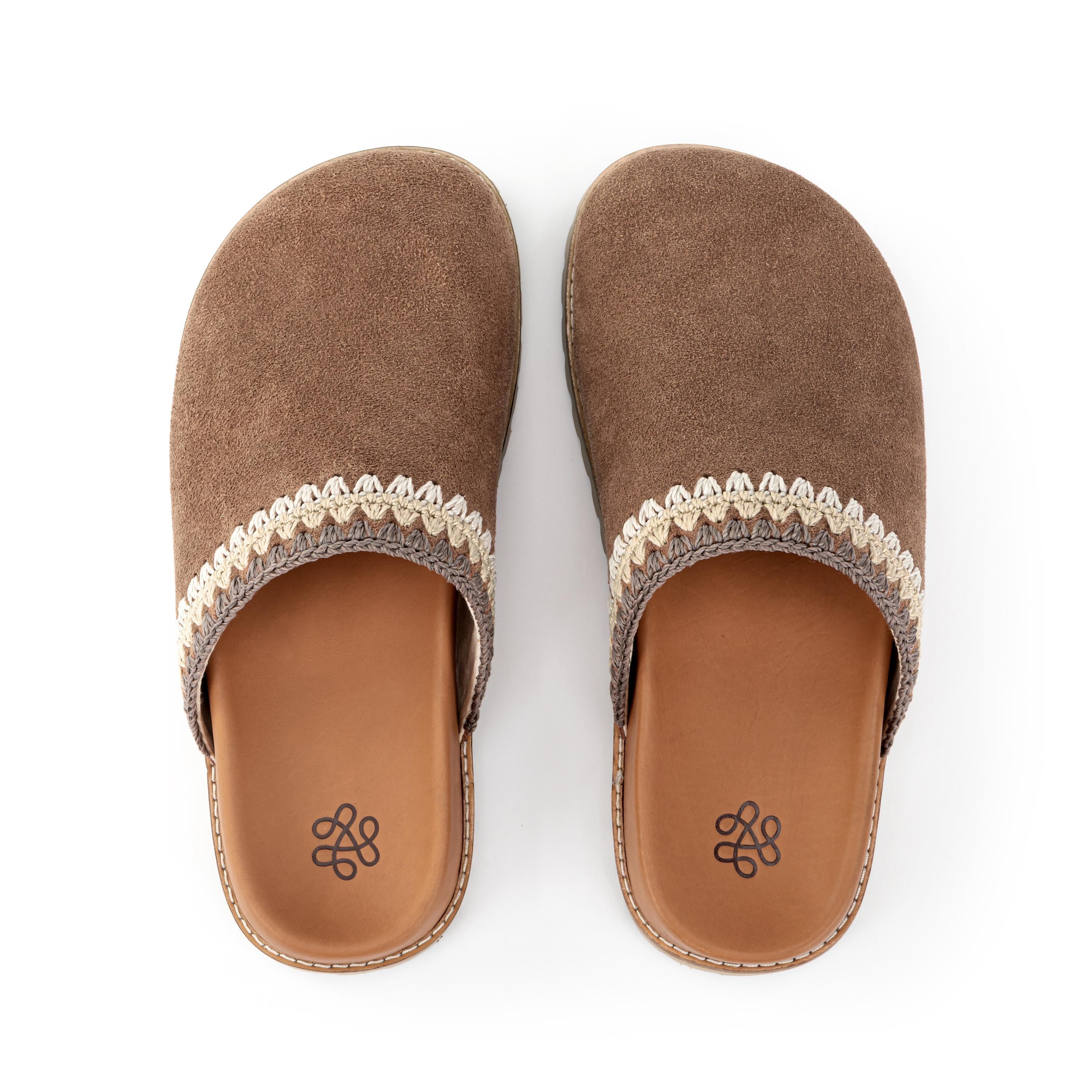 The Sak Bolinas Lug Sole Clog - Leather - Tobacco Seminyak