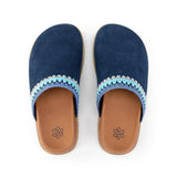 The Sak Bolinas Lug Sole Clog - Leather - Indigo Seminyak