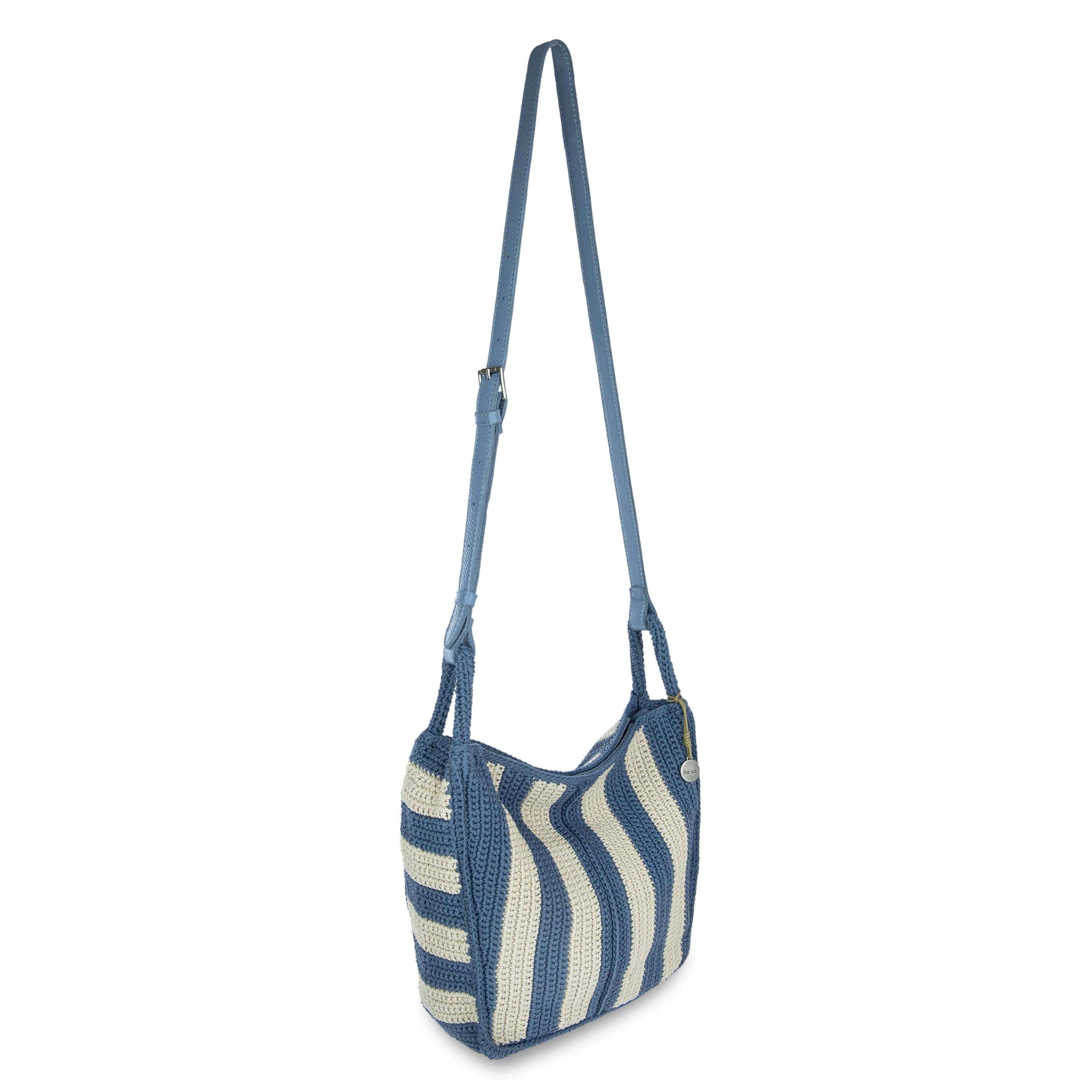 The Sak Los Feliz Crossbody - Hand Crochet - Maritime Stripe