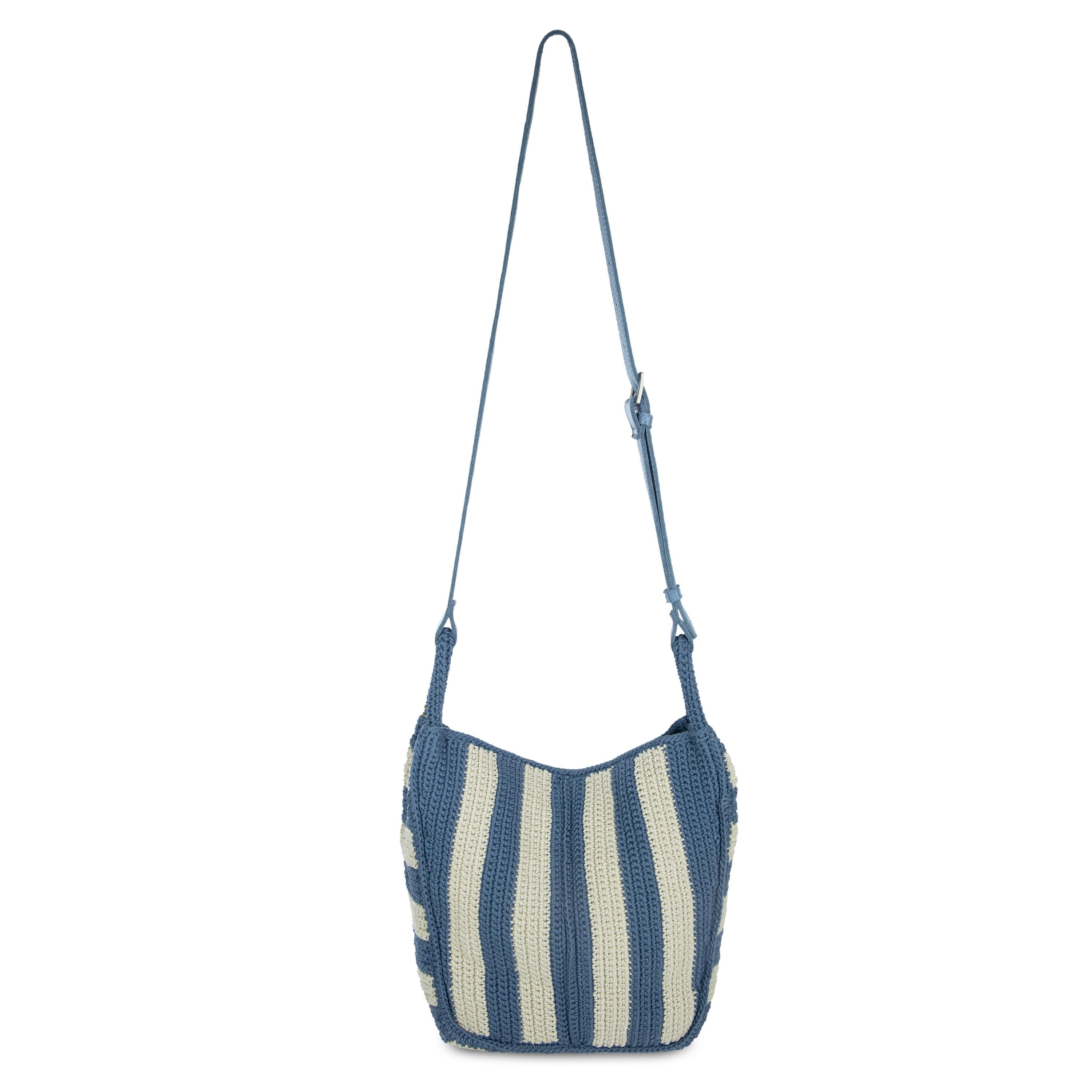 The Sak Los Feliz Crossbody - Hand Crochet - Maritime Stripe