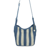 The Sak Los Feliz Crossbody - Hand Crochet - Maritime Stripe