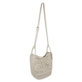 The Sak Los Feliz Crossbody - Hand Crochet - Natural Medallion