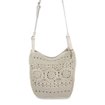 The Sak Los Feliz Crossbody - Hand Crochet - Natural Medallion