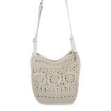 The Sak Los Feliz Crossbody - Hand Crochet - Natural Medallion