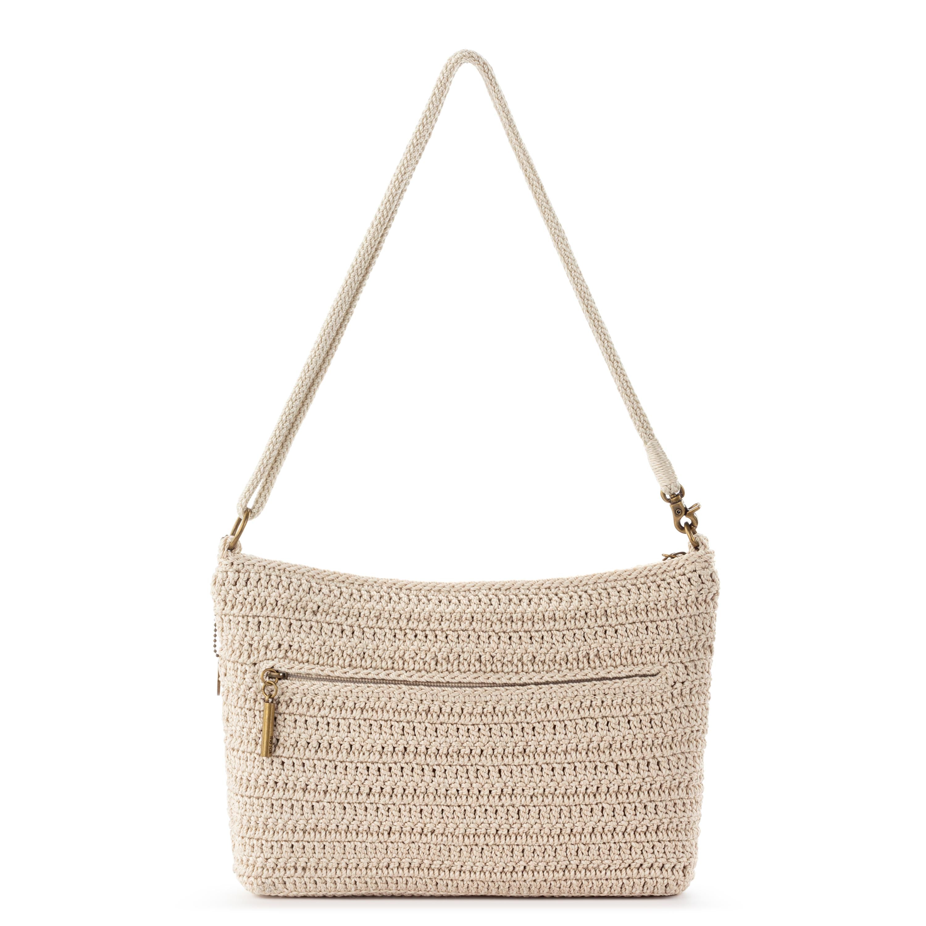 The Sak Lumi Crossbody - Hand Crochet - Flower Ecru