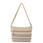 The Sak Lumi Crossbody - Hand Crochet - Sand Stripe