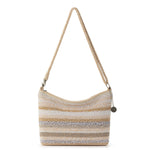 The Sak Lumi Crossbody - Hand Crochet - Sand Stripe