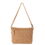 The Sak Lumi Crossbody - Hand Crochet - Bamboo Medallion