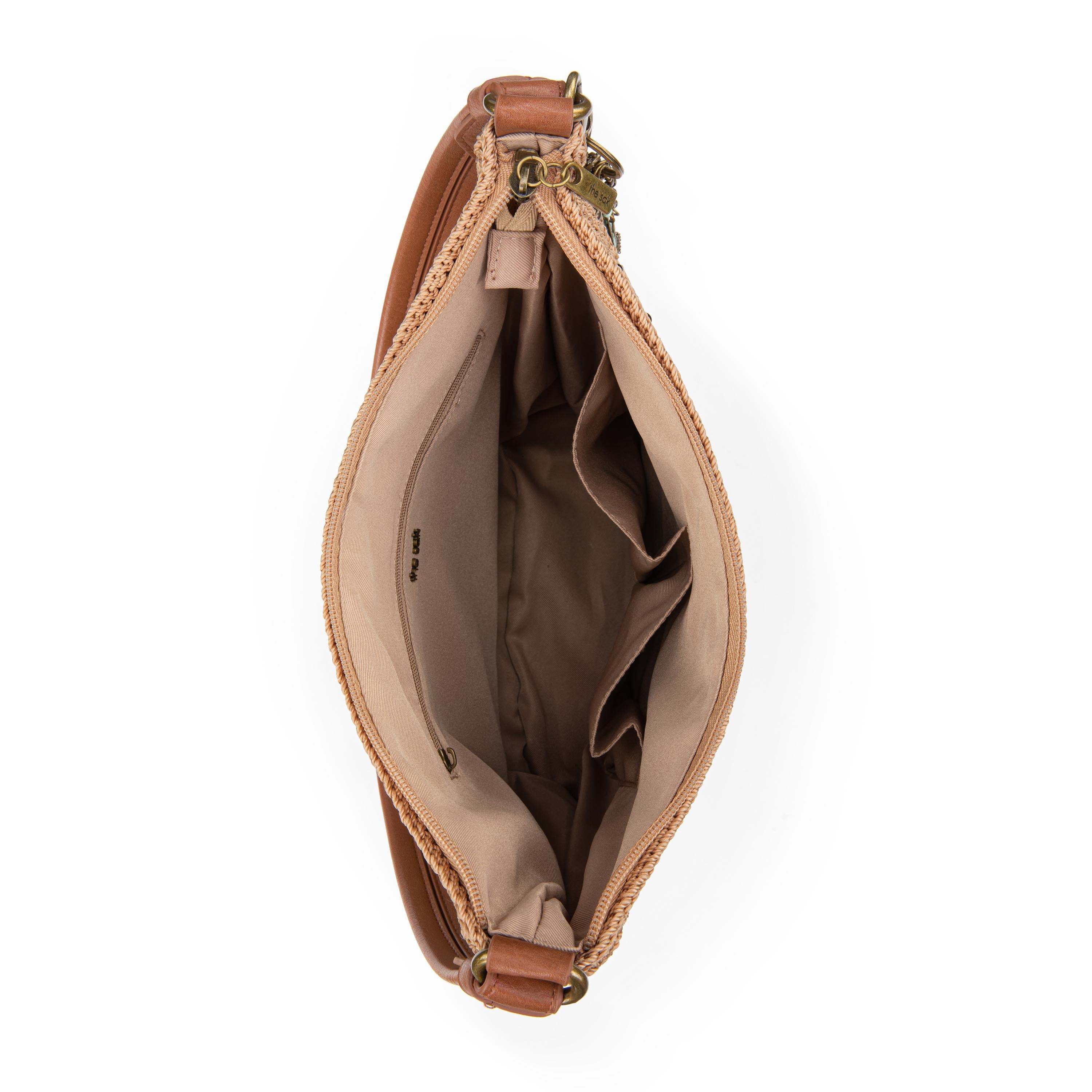 The Sak Sequoia Hobo - Hand Crochet - Bamboo Medallion