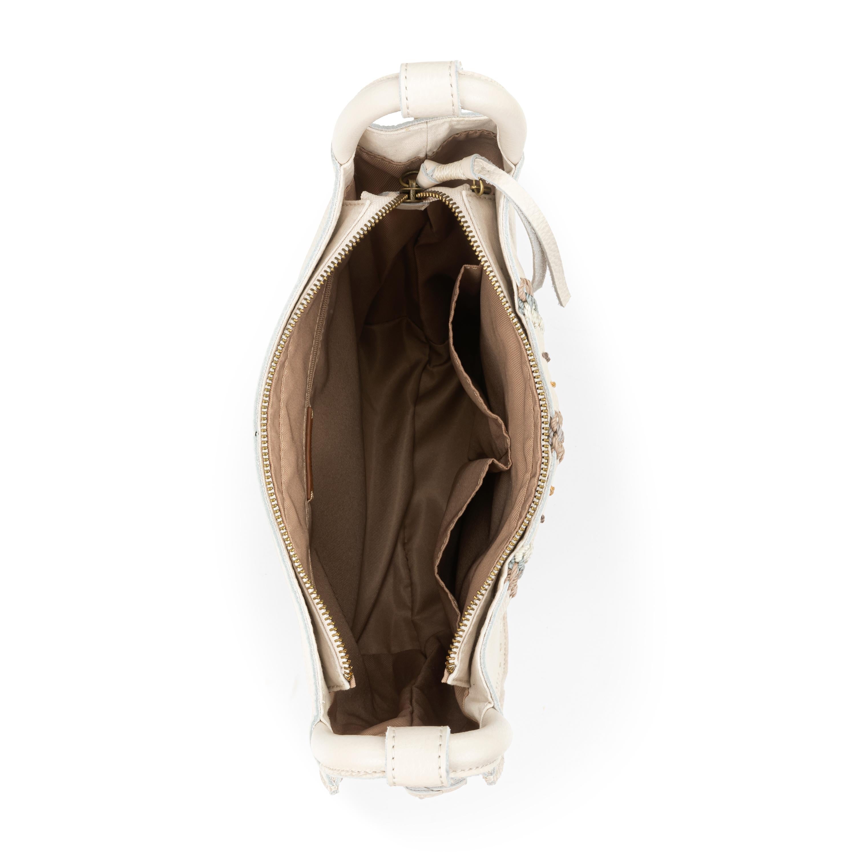 The Sak Los Feliz Crossbody - Leather - Stone Neutral Seminyak