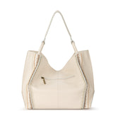 The Sak Los Feliz Large Tote - Leather - Stone Neutral Seminyak