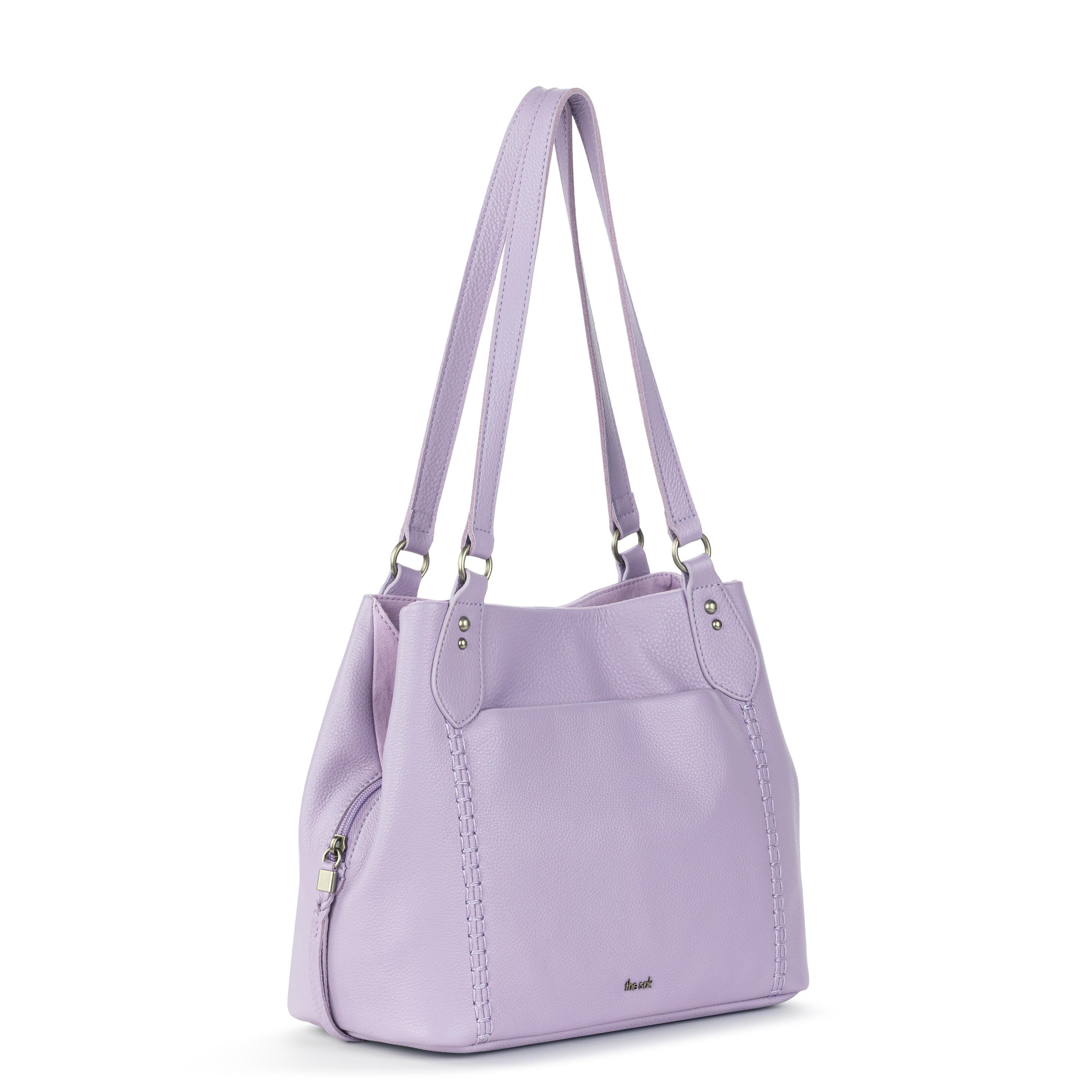 The Sak Melrose Satchel - Leather - Orchid