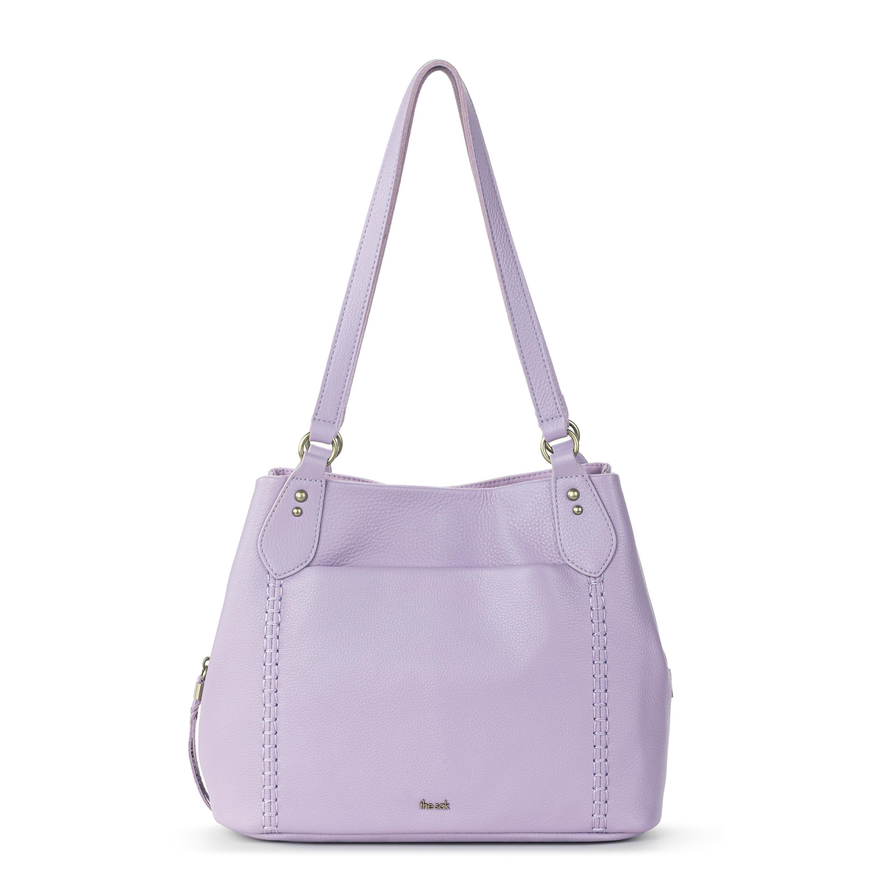 The Sak Melrose Satchel - Leather - Orchid