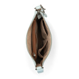 The Sak Lucia Crossbody - Leather - Ice Blue Stitch