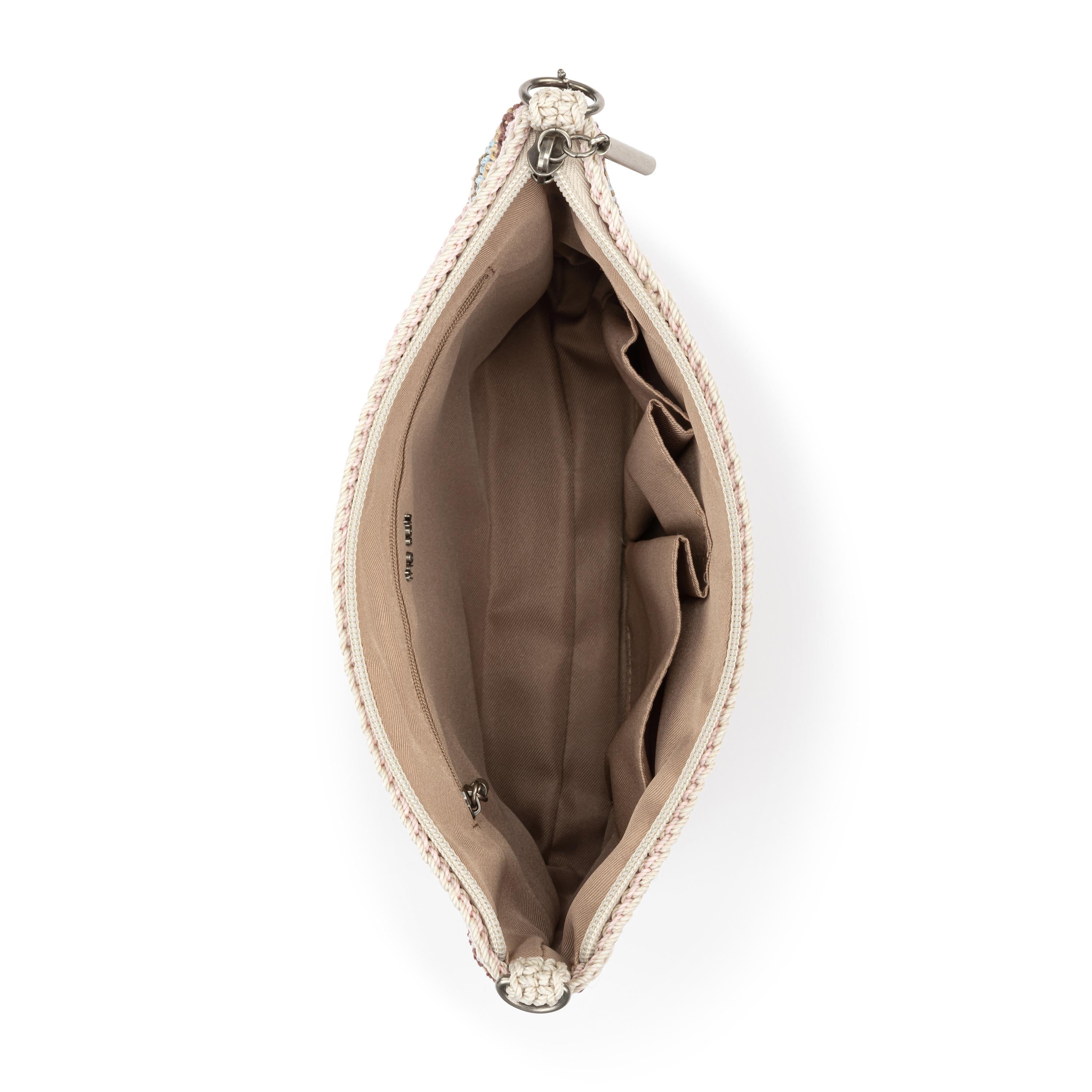 The Sak Lumi Crossbody - Hand Crochet - Pink Multi Stripe