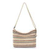 The Sak Lumi Crossbody - Hand Crochet - Pink Multi Stripe