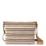The Sak Melrose Crossbody - Hand Crochet - Pink Multi Stripe