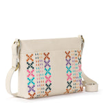 The Sak Melrose Crossbody - Leather - Stone Multi Needlepoint