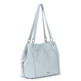 The Sak Melrose Satchel - Leather - Ice Blue