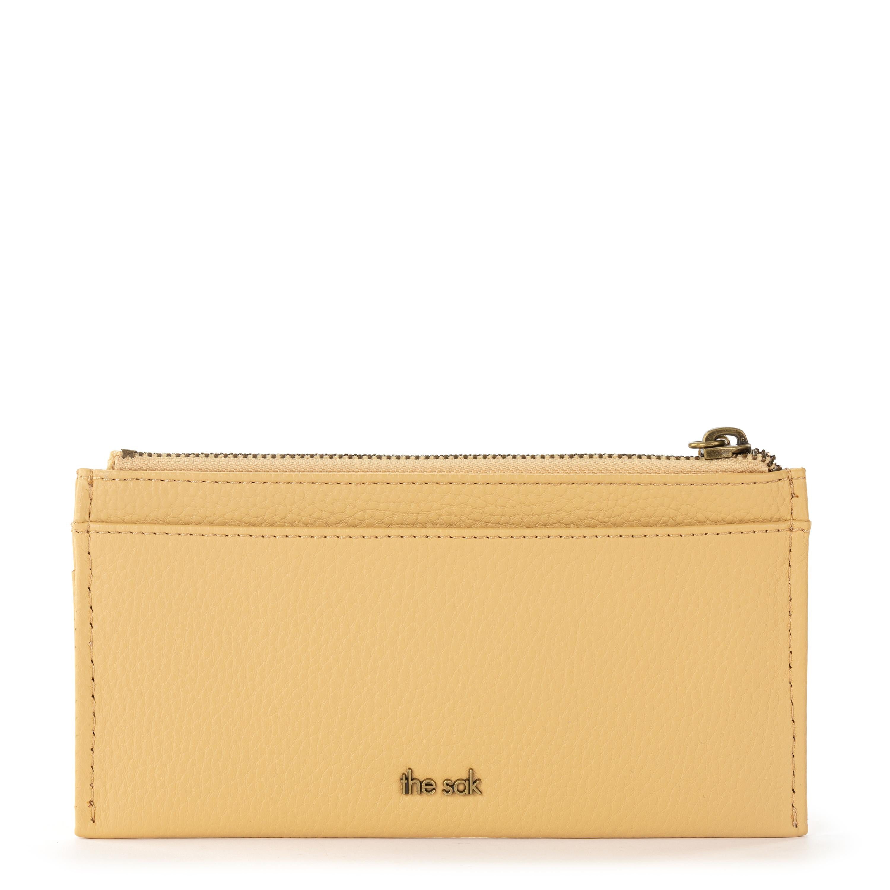 The Sak Neva Large Card Wallet - Leather - Buttercup