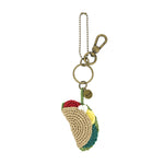 The Sak Yarnicharmz Dangle - Hand Crochet - Taco