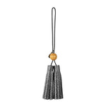 The Sak Dangles - Leather - Dark Silver