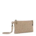 The Sak Vita Wristlet - Hand Crochet - Bamboo Static
