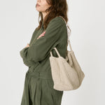 The Sak Los Feliz Hobo - Hand Crochet - Ecru