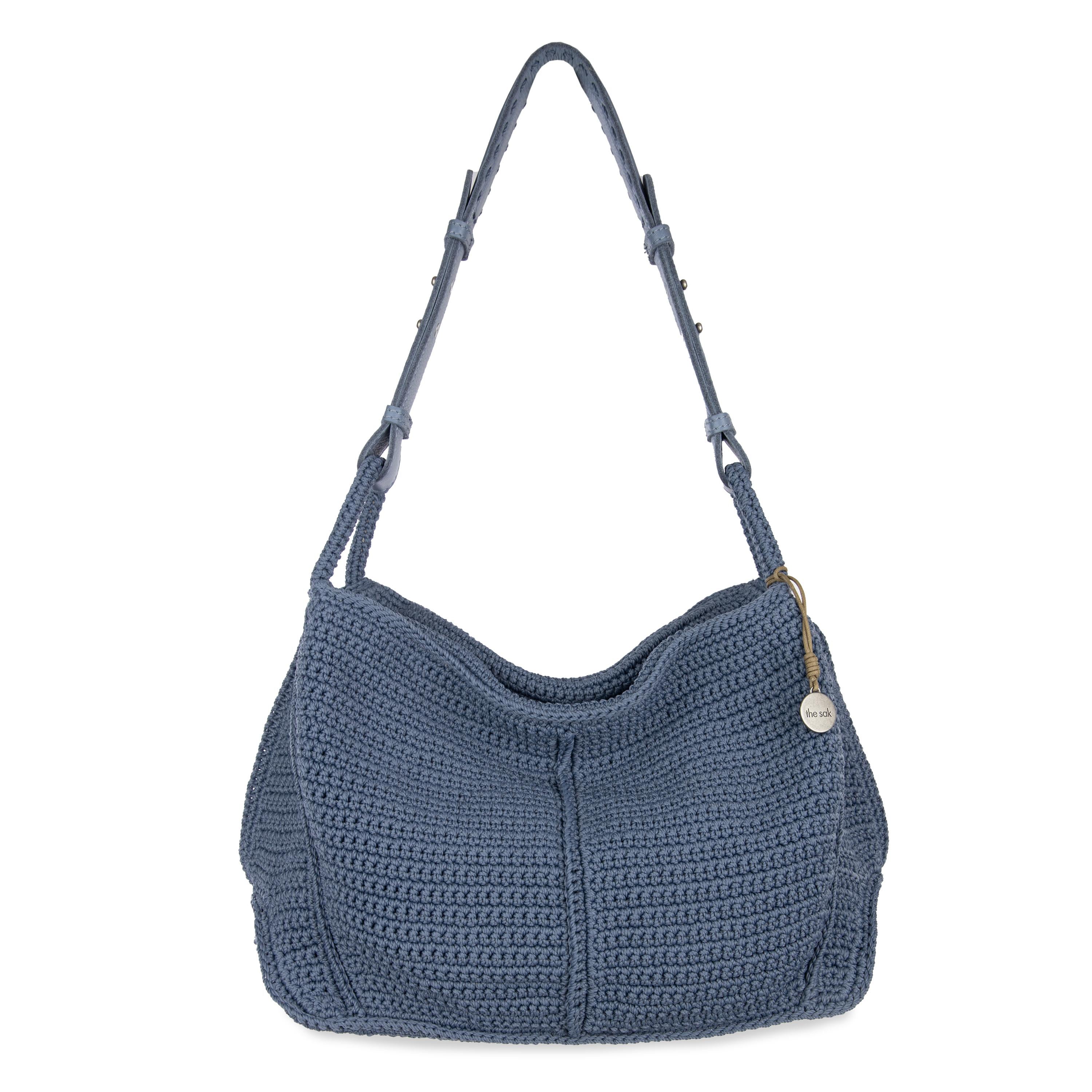 The Sak Los Feliz Hobo - Hand Crochet - Maritime