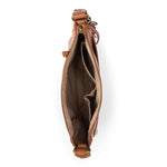 The Sak Alameda Crossbody - Leather - Tobacco Floral Embossed