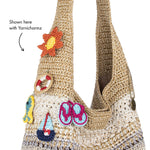 The Sak 120 Hobo - Hand Crochet - Sand Stripe
