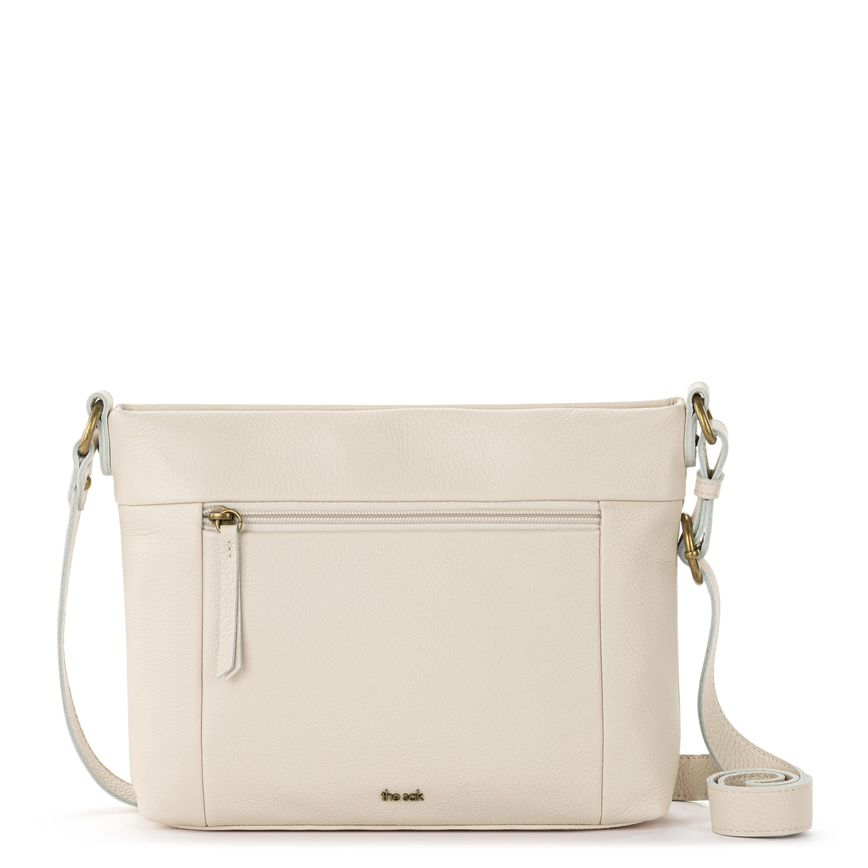 The Sak Melrose Crossbody - Leather - Stone Neutral Seminyak
