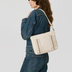 The Sak Melrose Crossbody - Leather - Stone Neutral Seminyak