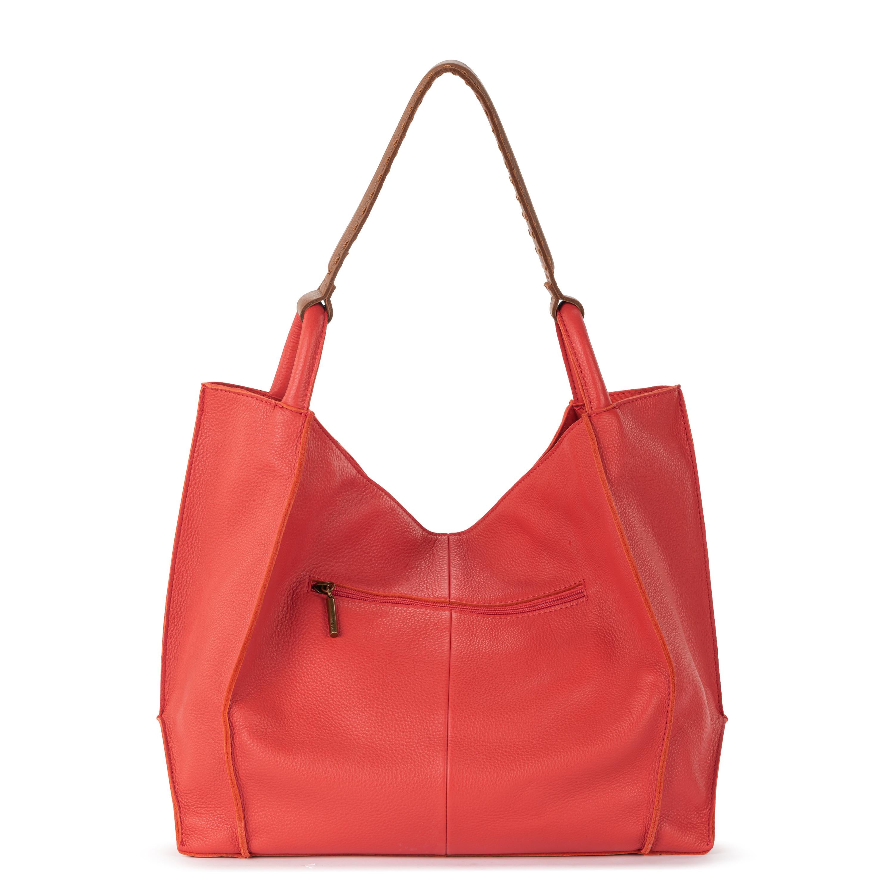 The Sak Los Feliz Large Tote - Leather - Cayenne