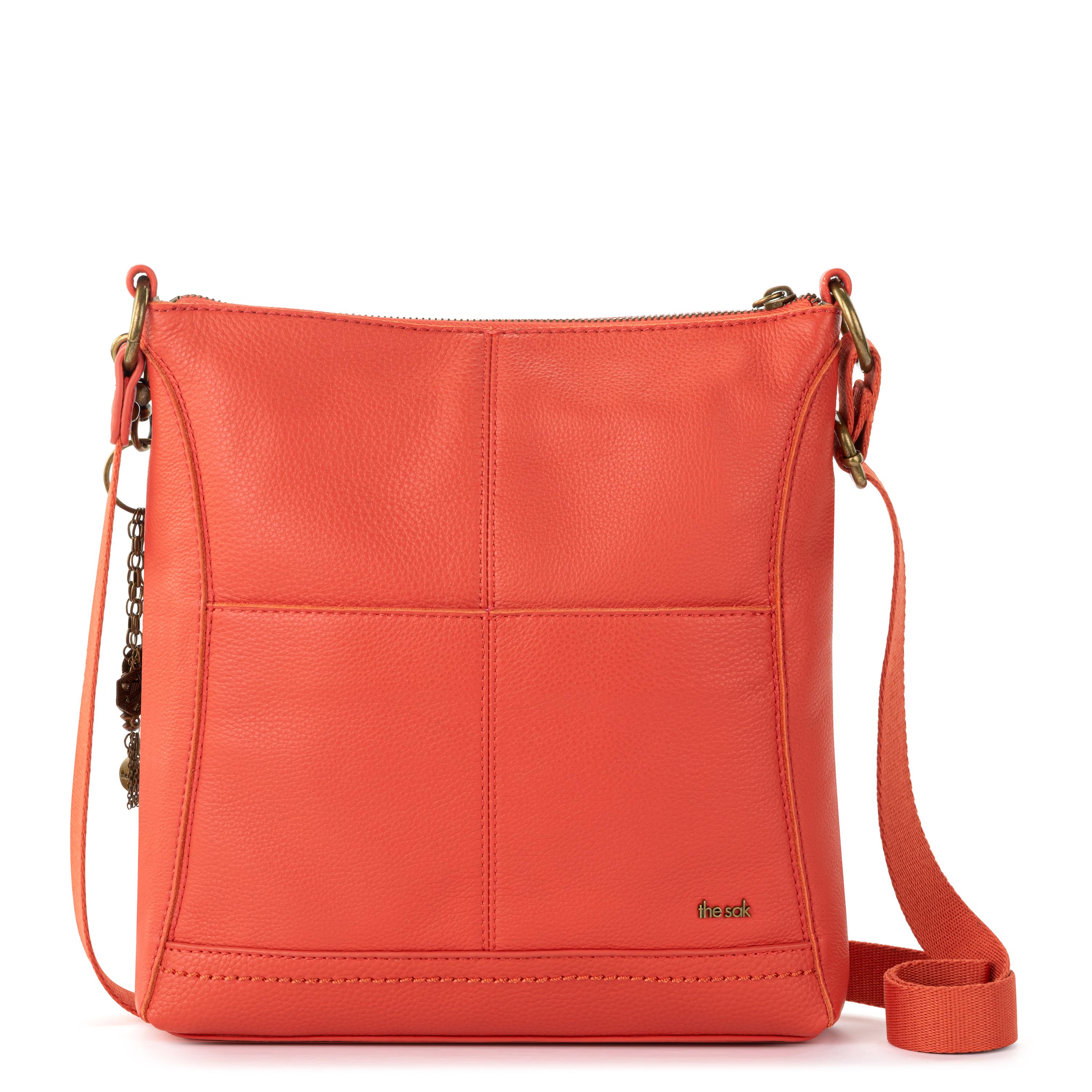 The Sak Lucia Crossbody - Leather - Cayenne Stitch