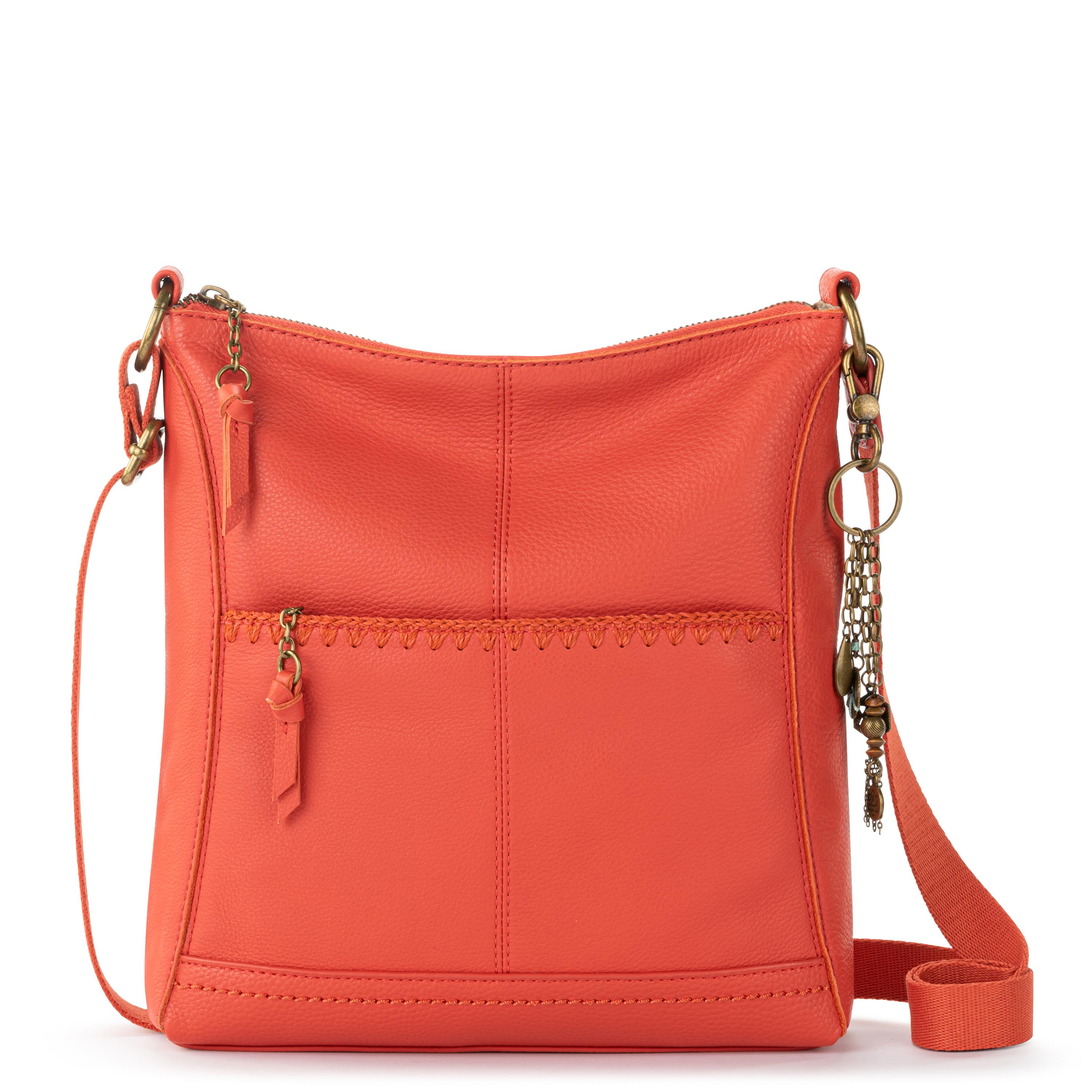 The Sak Lucia Crossbody - Leather - Cayenne Stitch
