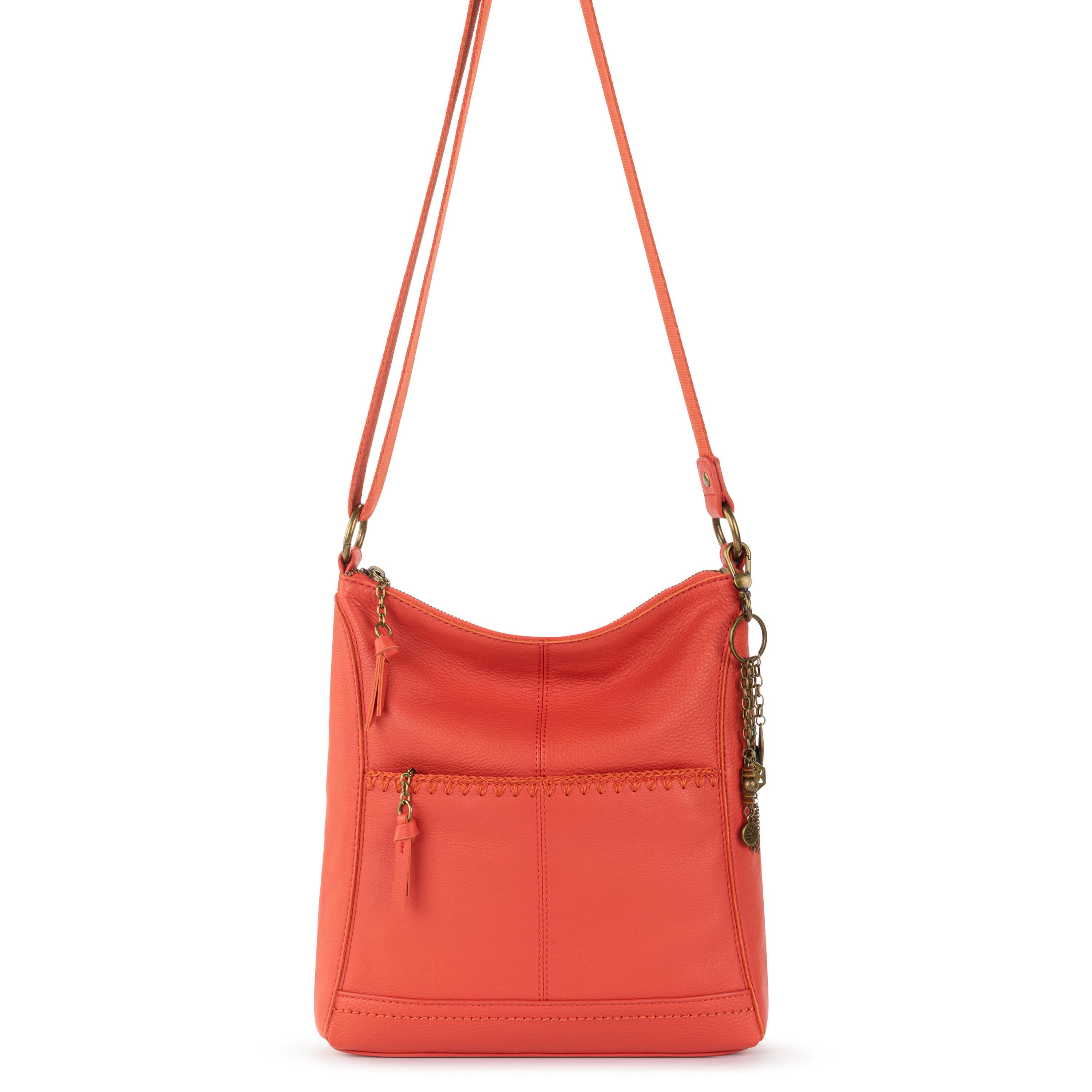 The Sak Lucia Crossbody - Leather - Cayenne Stitch