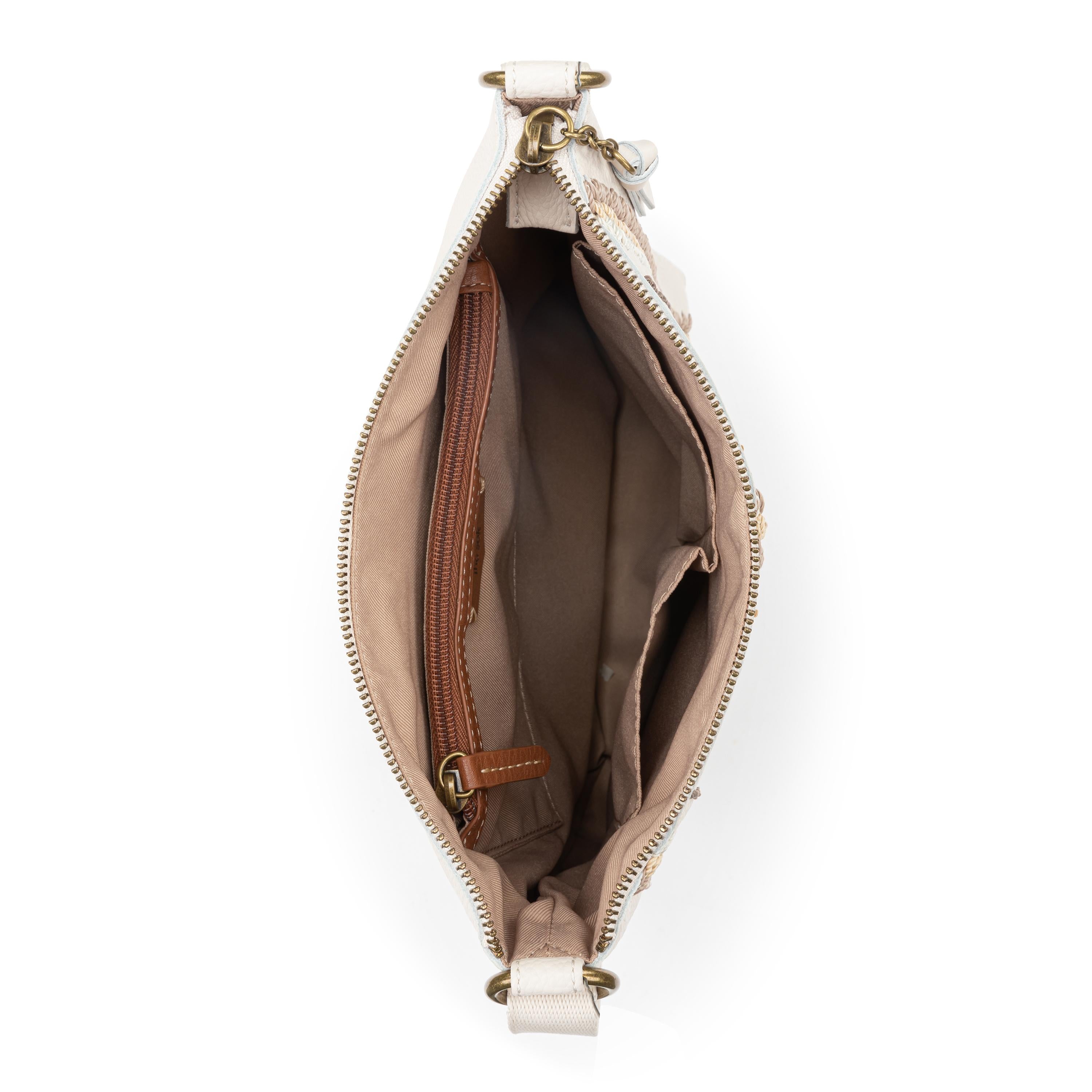 The Sak Lucia Crossbody - Leather - Stone Neutral Seminyak