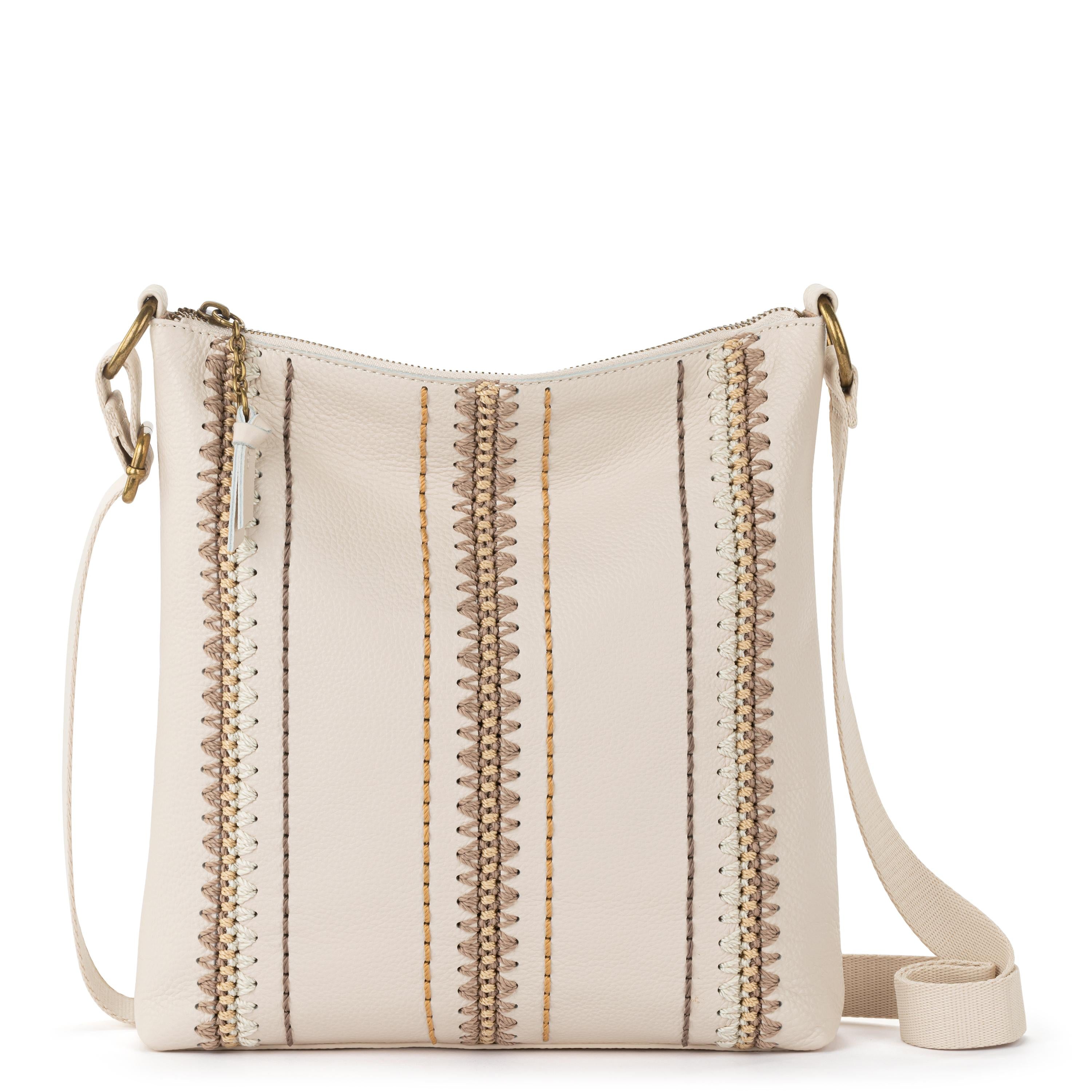 The Sak Lucia Crossbody - Leather - Stone Neutral Seminyak