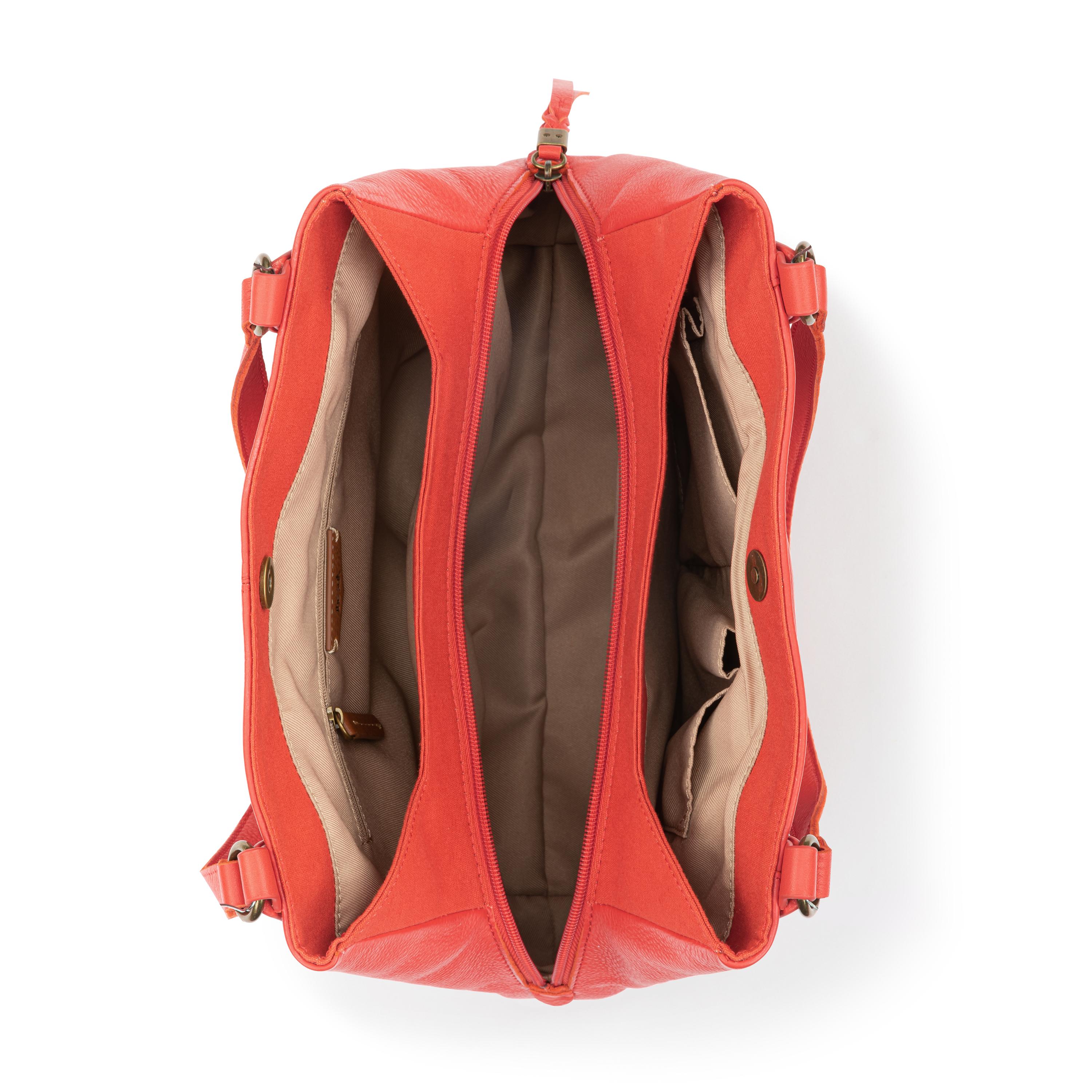 The Sak Melrose Satchel - Leather - Cayenne