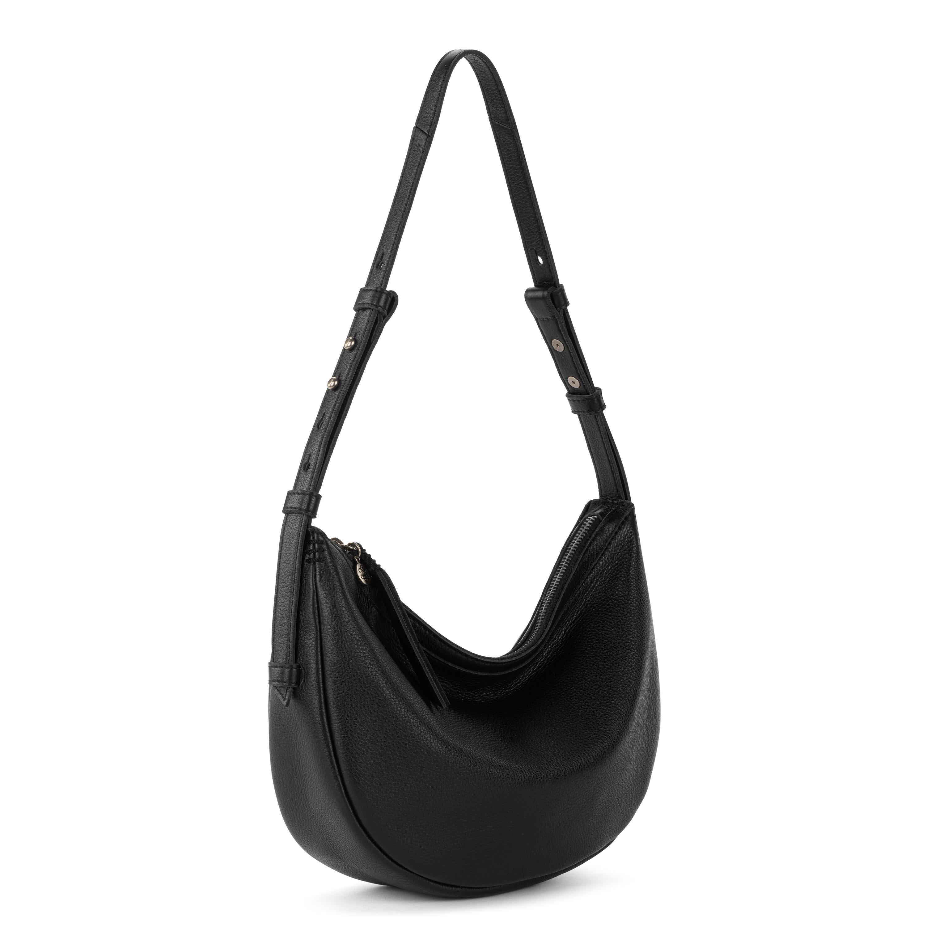 The Sak Tess Shoulder Bag - Leather - Black
