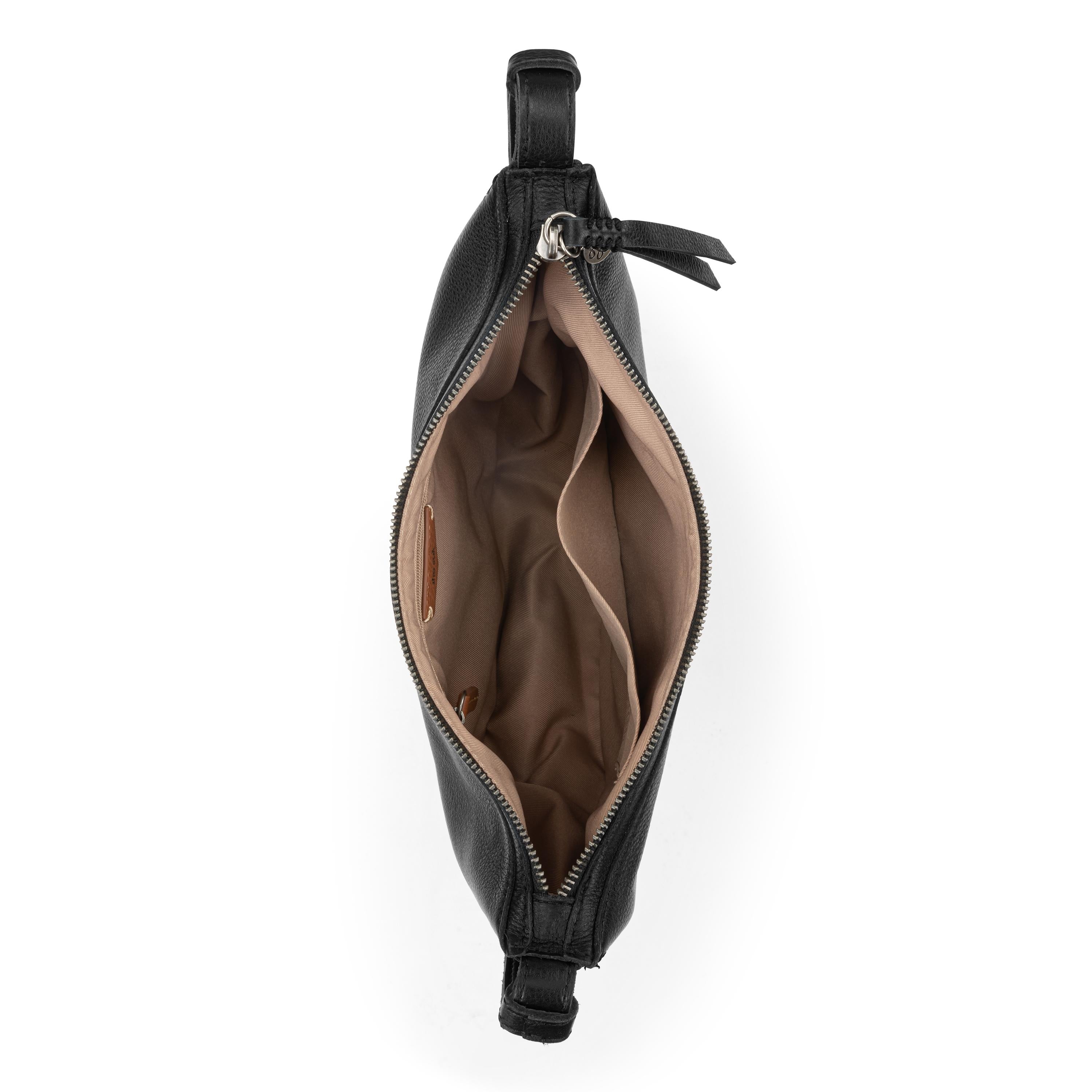 The Sak Tess Shoulder Bag - Leather - Black
