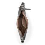 The Sak Tess Shoulder Bag - Leather - Dark Silver