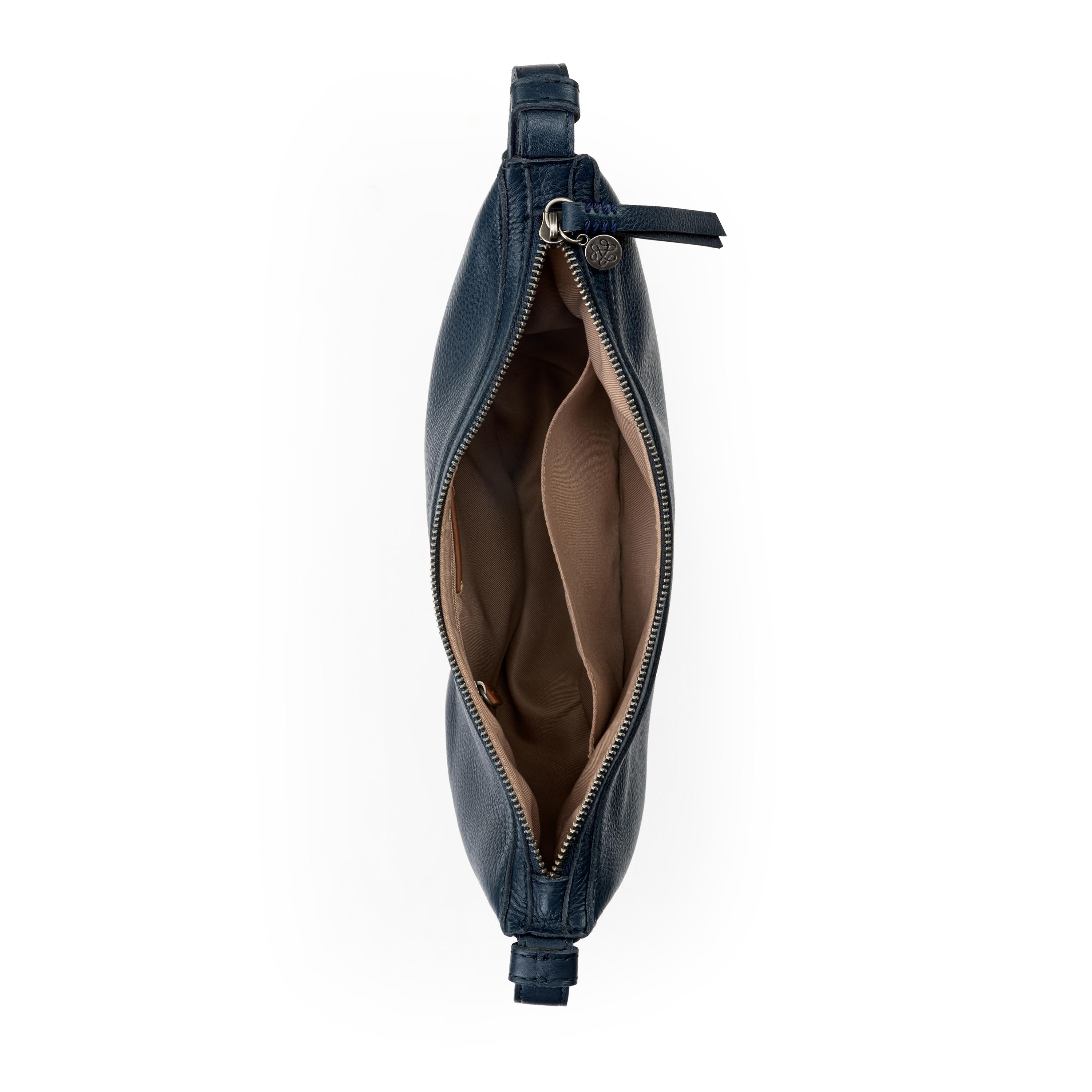 The Sak Tess Shoulder Bag - Leather - Indigo