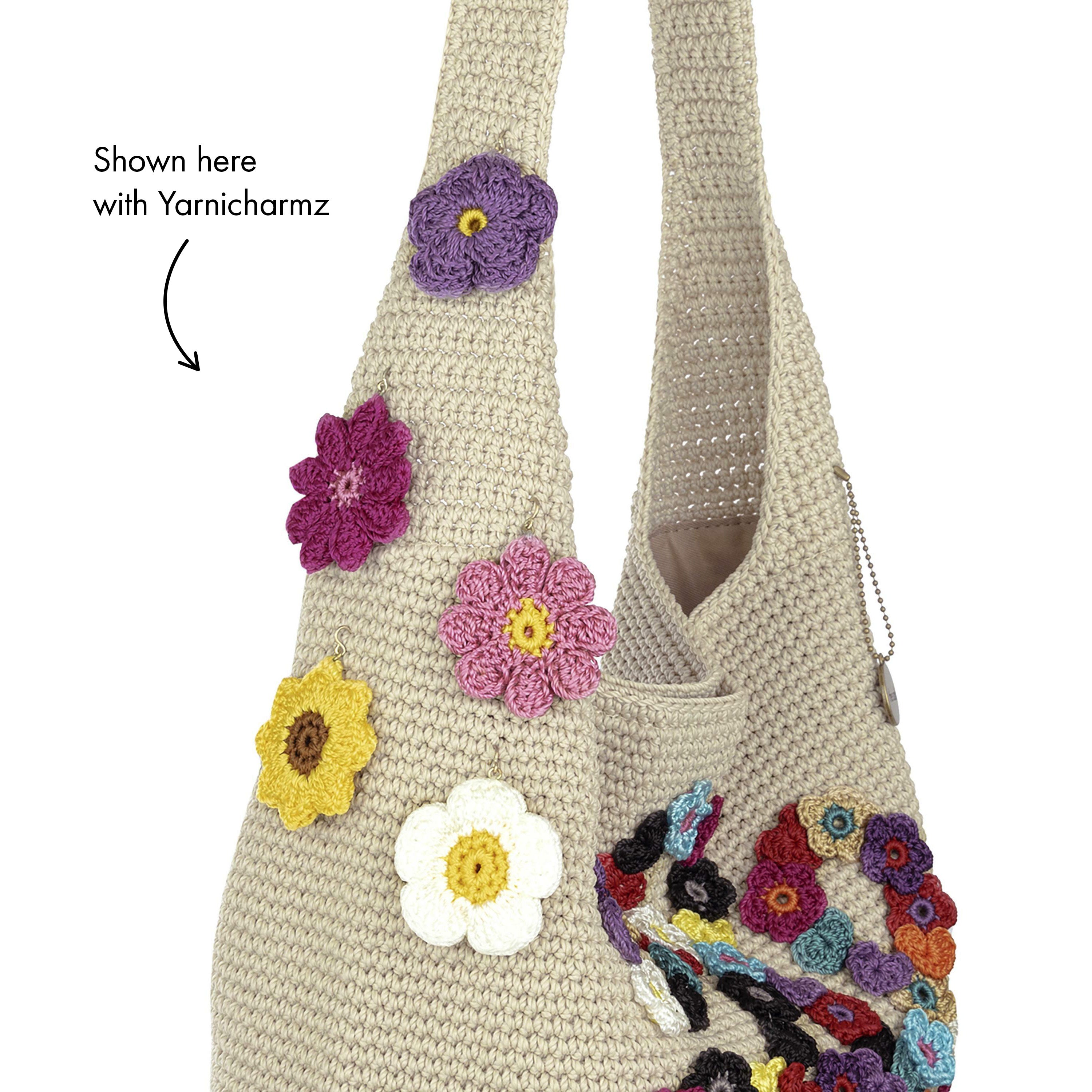 The Sak 120 Hobo - Hand Crochet - Ecru Loop