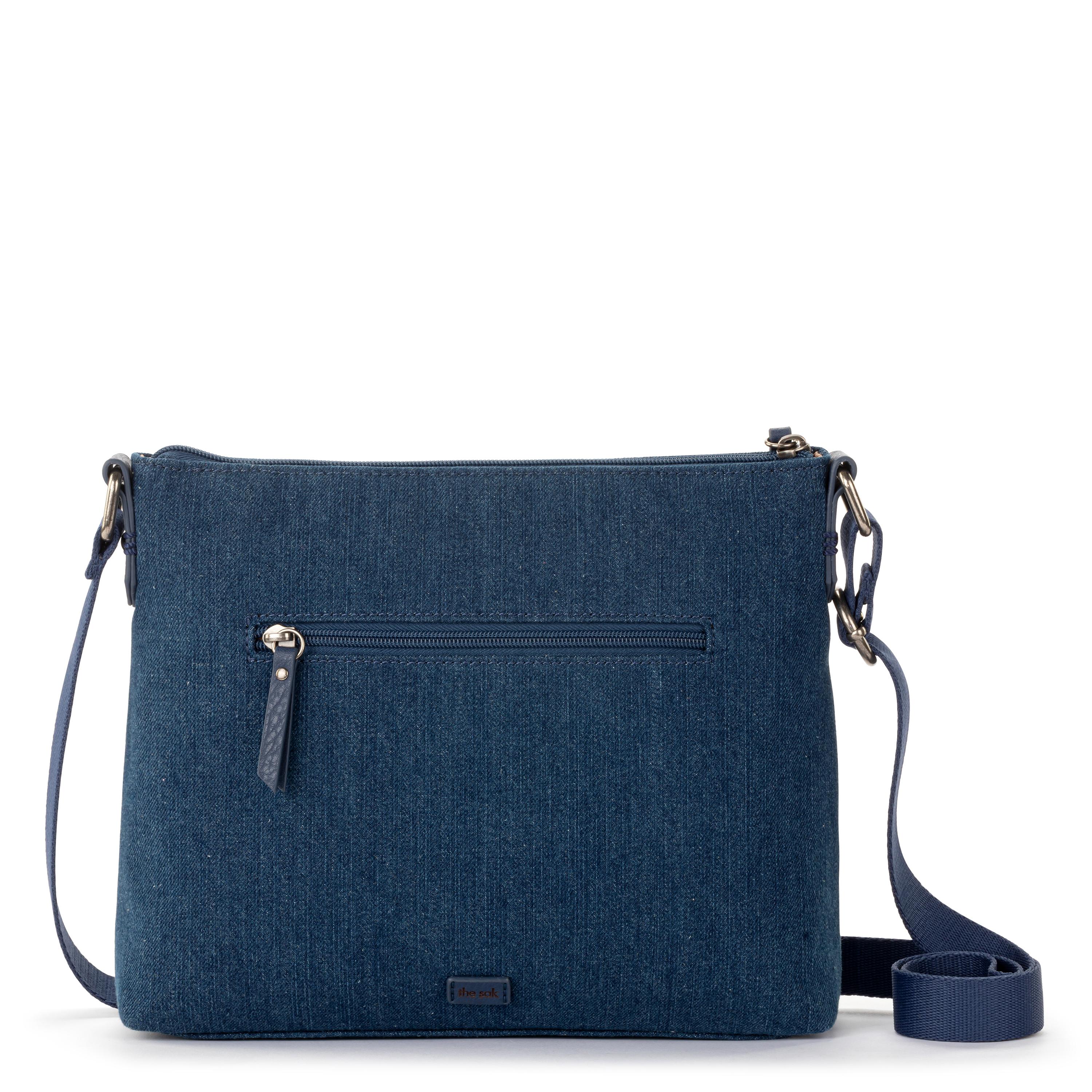 The Sak Basic Crossbody - Denim - Reef Seascape Embroidery