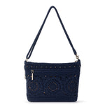 The Sak Lumi Crossbody - Hand Crochet - Denim Medallion