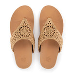 The Sak Everly Sandal - Hand Crochet - Bamboo Medallion