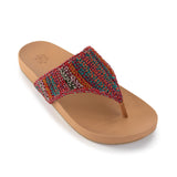 The Sak Everly Sandal - Hand Crochet - Sunset Stripe